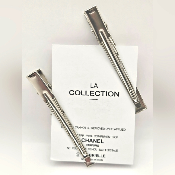 Chanel Hair Clips, Set of 2 - Picture 3 of 5